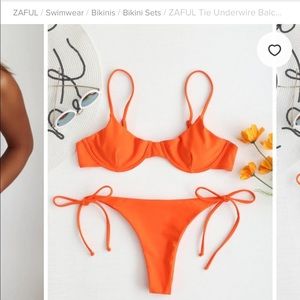 Orange Bikini
